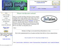 Tablet Screenshot of justmagicdolls.com